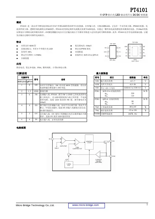 PT4101中文资料