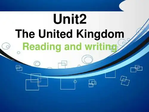 (人教新课标)高二英语必修5 Unit 2 The United Kingdom Period 4 Using language 课件