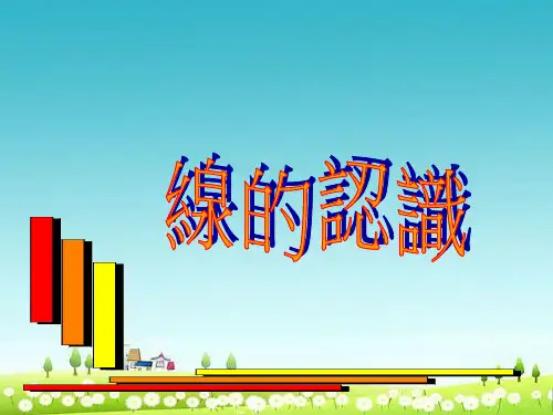 2018-2019人教版四年级上册数学《线的认识》PPT课件4