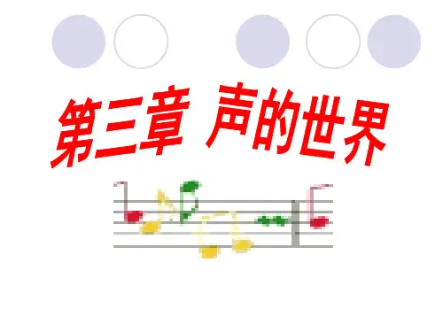 声的世界PPT课件