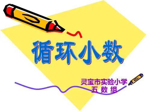 循环小数(2)