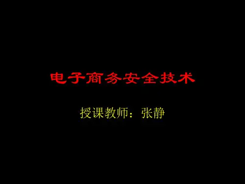 电子商务安全技术及应用.pptx