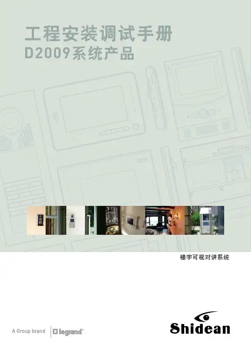 D2009安装手册(SDAPTC1107)
