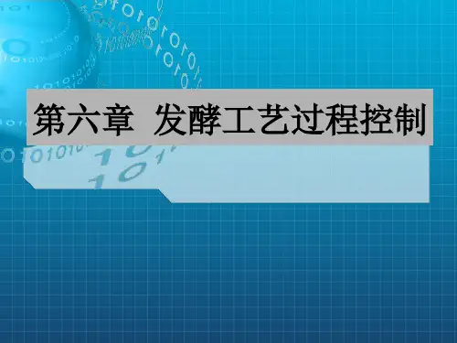 《发酵过程工艺》PPT课件