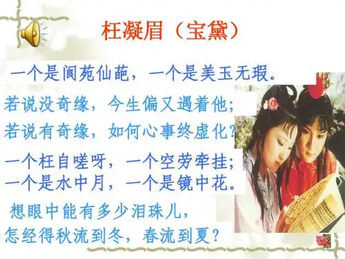 林黛玉进贾府  SLJ