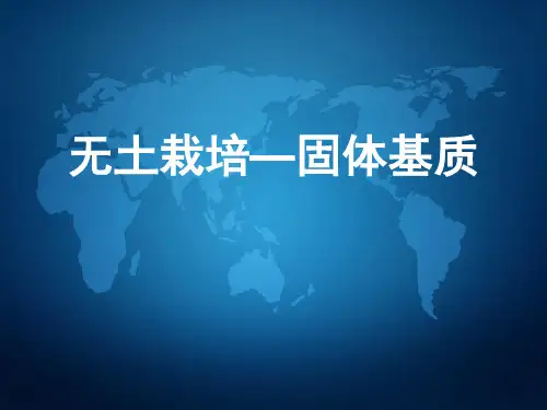 无土栽培-固体基质