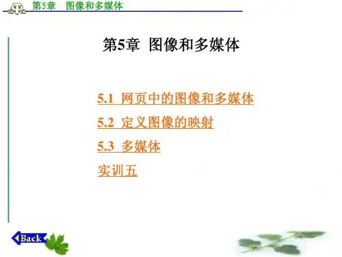 第5章 图像和多媒体