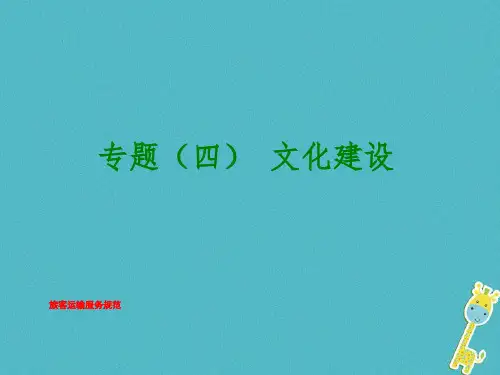 旅客运输服务规范