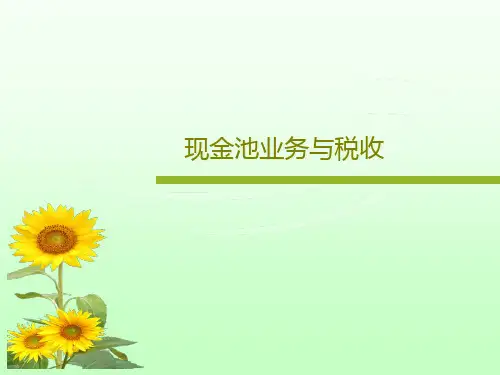 现金池业务与税收共36页