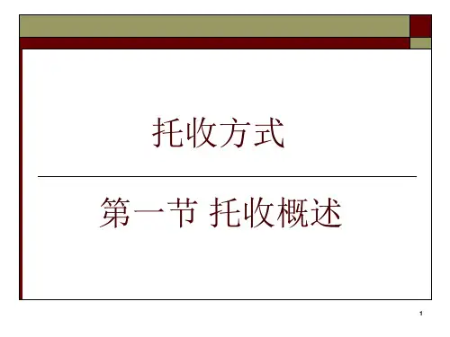 外贸英语之托收