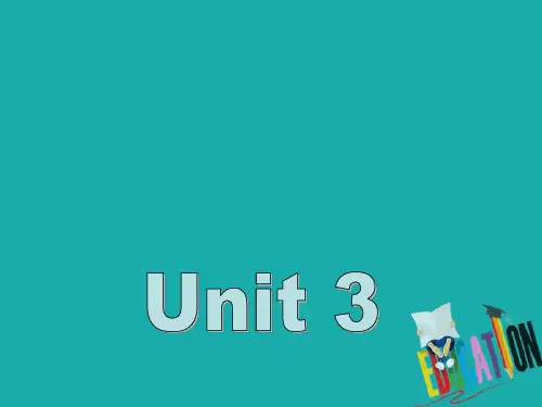 2018-2019学年高中英语必修三:unit3 Language points 课件