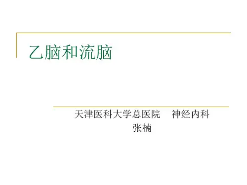 乙脑和流脑