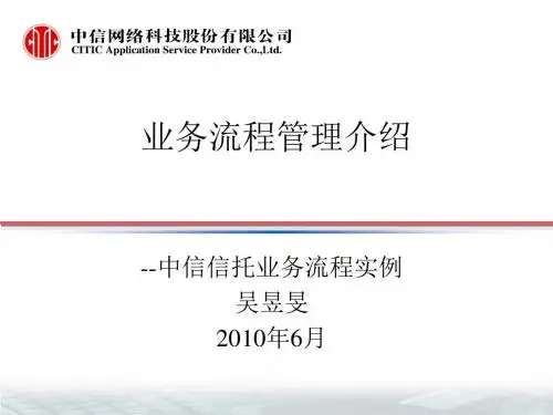 业务流程管理介绍