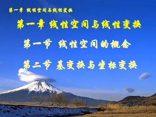 矩阵理论1-2