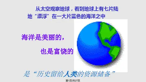 海水资源综合利用PPT课件