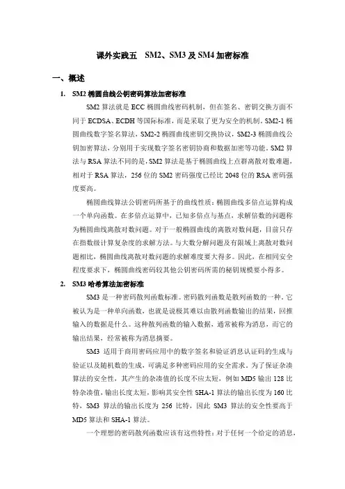 密码学SM2,SM3,SM4加密标准 2