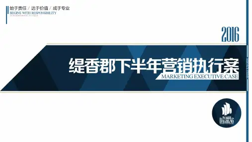 别墅营销策划案