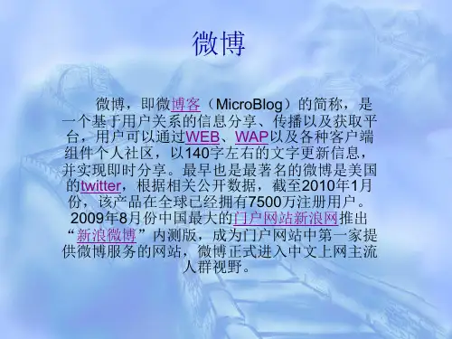 微博