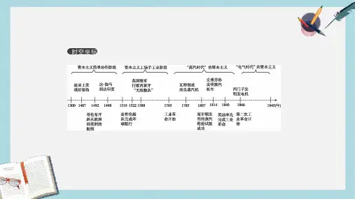 2019年高考历史一轮复习第7单元资本主义世界市场的形成和发展课件新人教版