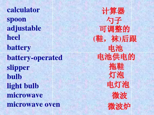 九年级unit9单词讲解