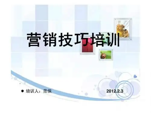 营销技巧培训