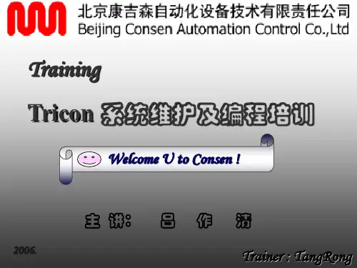 TRICON系统培训讲义