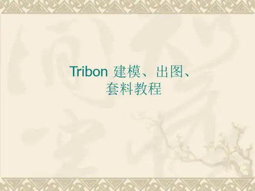TRIBON建模-出图-套料完整版中文)
