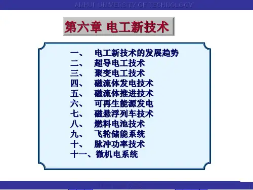 6 电气工程概论_第六章_电工新技术