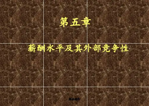 薪酬管理刘昕ppt课件