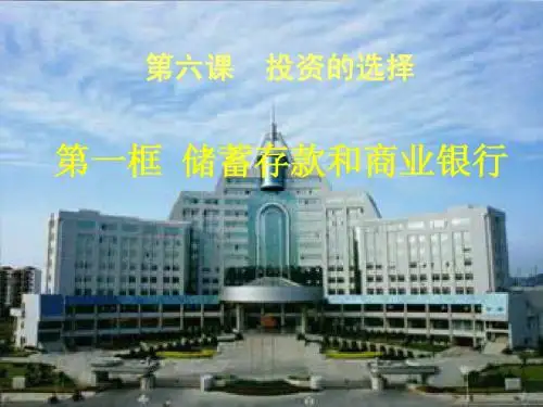 投资的选择
