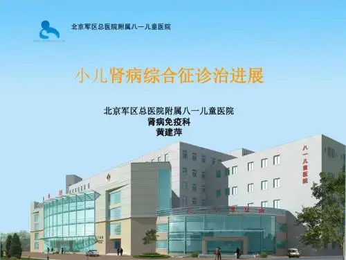 小儿肾病综合征诊治进展黄建萍