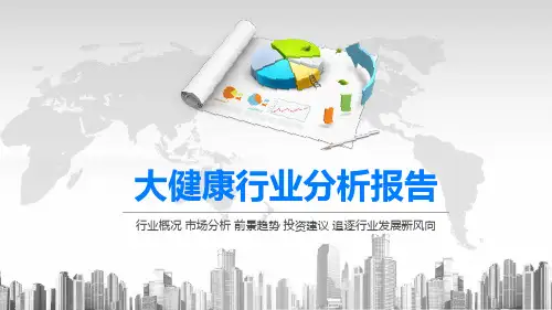 2020大健康行业分析报告