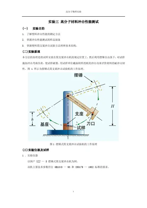 高分子材料冲击性能测试