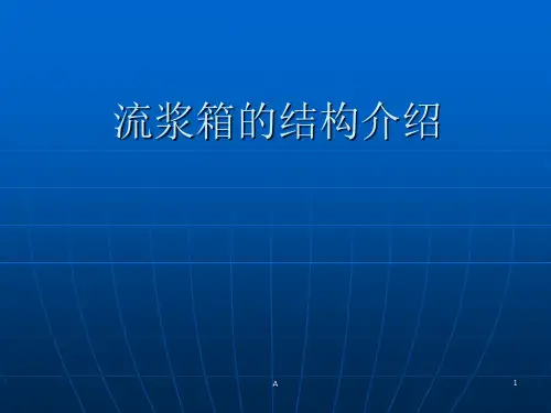 流浆箱