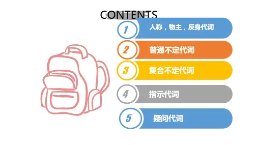 不定代词指示代词和疑问代词精品课件