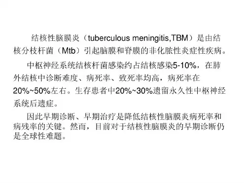 结核性脑膜炎诊断
