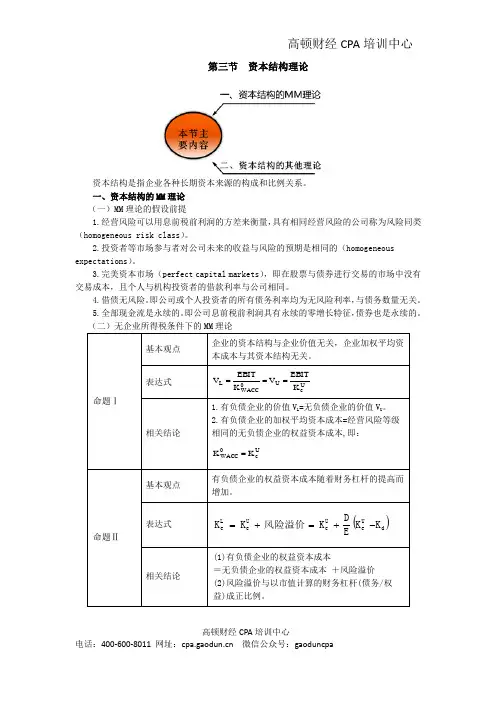 注会讲义《财管》第十章资本结构04