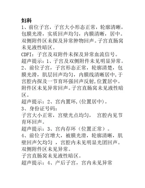B超模板1