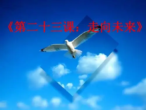 第二十三课:走向未来》