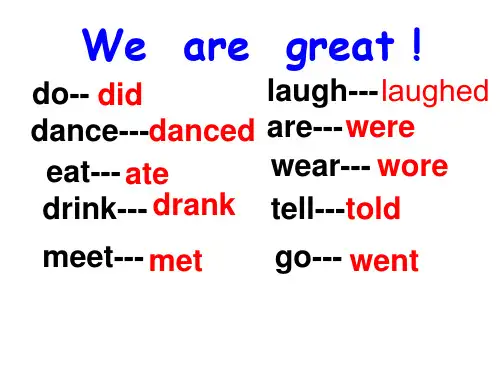 五年级英语下册课件-Module 9 Unit 1 We laughed a lot122-外研版