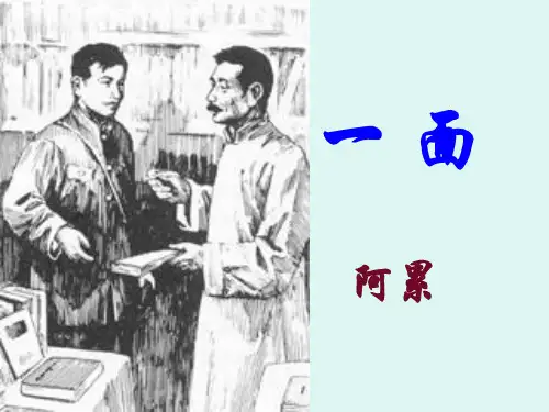 19《一面》课件