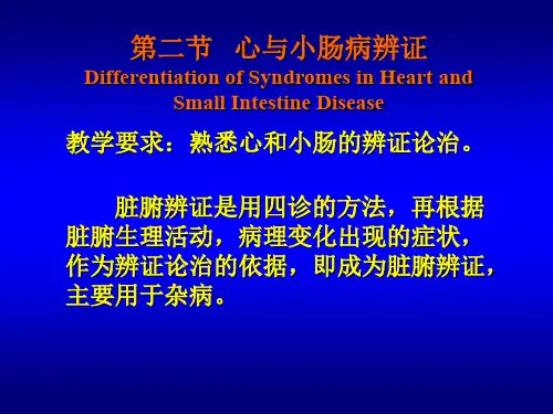 心与小肠辨证