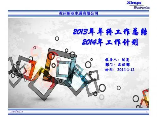 品保工作年度工作总结范本模板