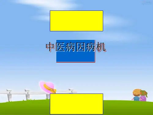 最新中医病因病机教学讲义PPT