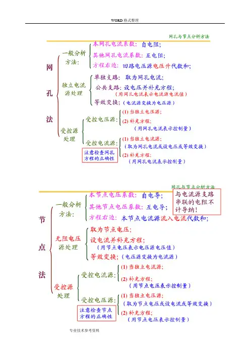 直流电路复习试题练习试题及答案解析