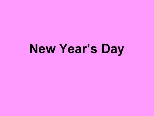 New Year’s Day2