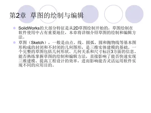 第2章 草图的绘制与编辑