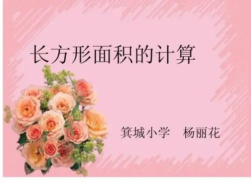 三年级数学长正方形面积的计算6