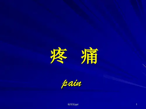 健康评估疼痛ppt课件