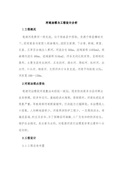 河道治理与工程设计分析